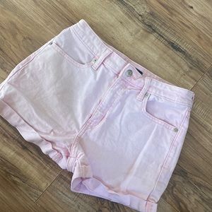 Pink shorts